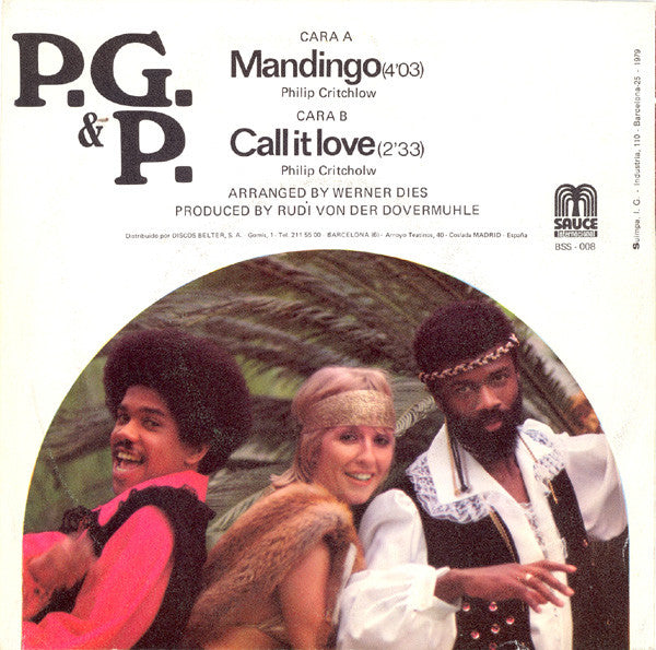 P.G. And P. - Mandingo / Call It Love