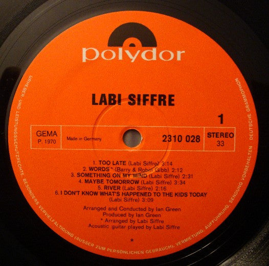 Labi Siffre - Labi Siffre
