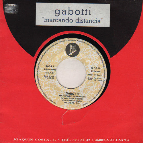 Gabotti - Marcando Distancia