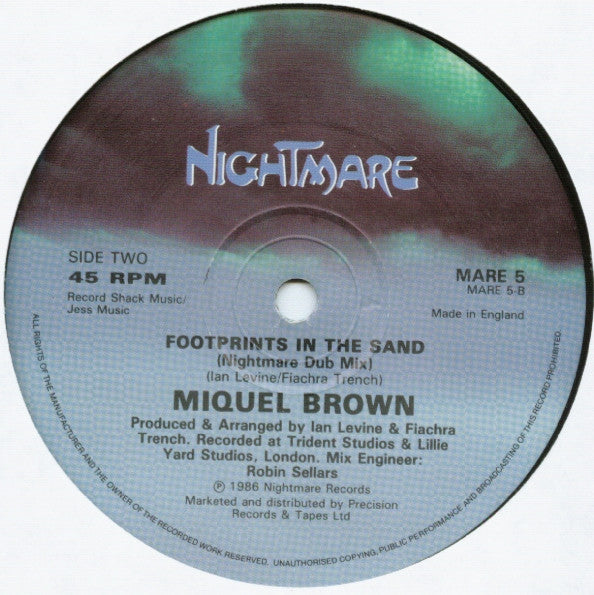 Miquel Brown - Footprints In The Sand
