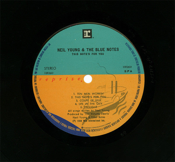 Neil Young & The Bluenotes (5) - This Note's For You