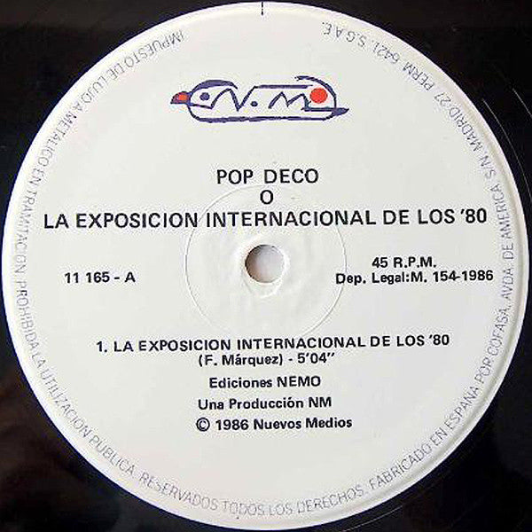Pop Deco - La Exposicion Internacional De Los 80