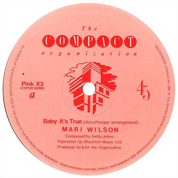 Mari Wilson - Baby It's True