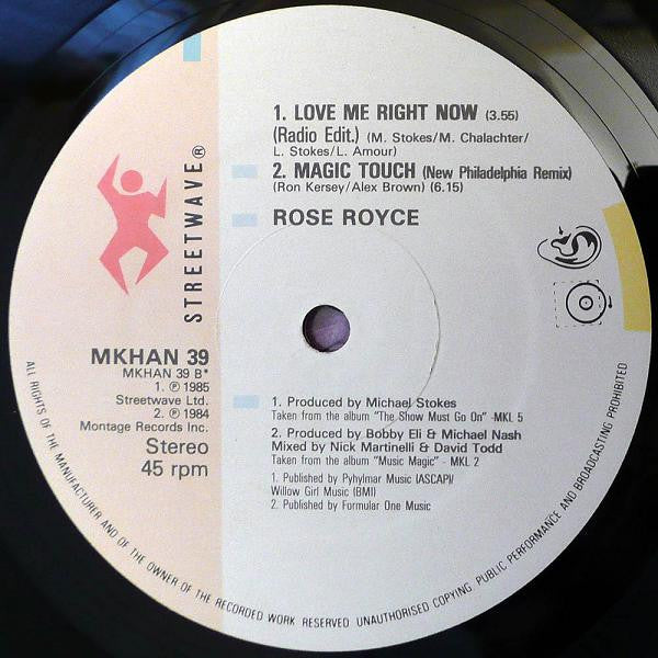 Rose Royce - Love Me Right Now
