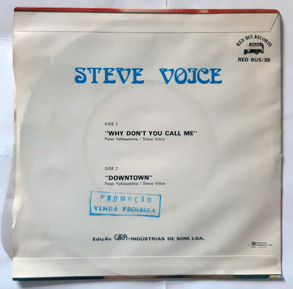 Steve Voice - Why Don't You Call Me