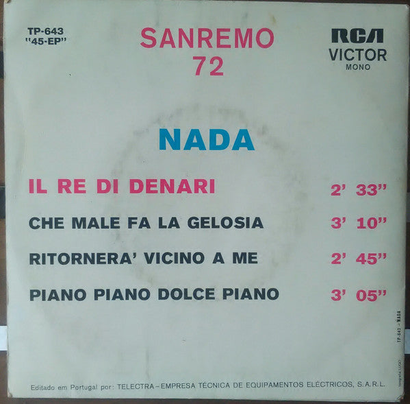 Nada (8) - Il Re Di Denari