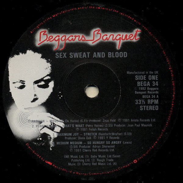 Various - Sex Sweat & Blood (The New Dancability)
