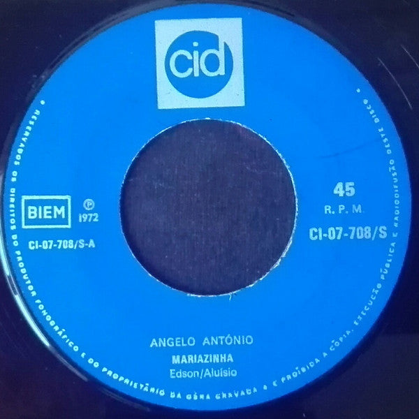 Ângelo Antônio E As Menininhas - Mariazinha / Um Conto E Um Canudo