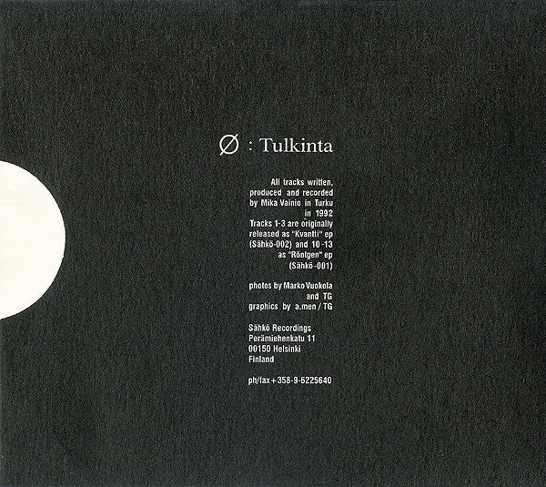 Ø - Tulkinta