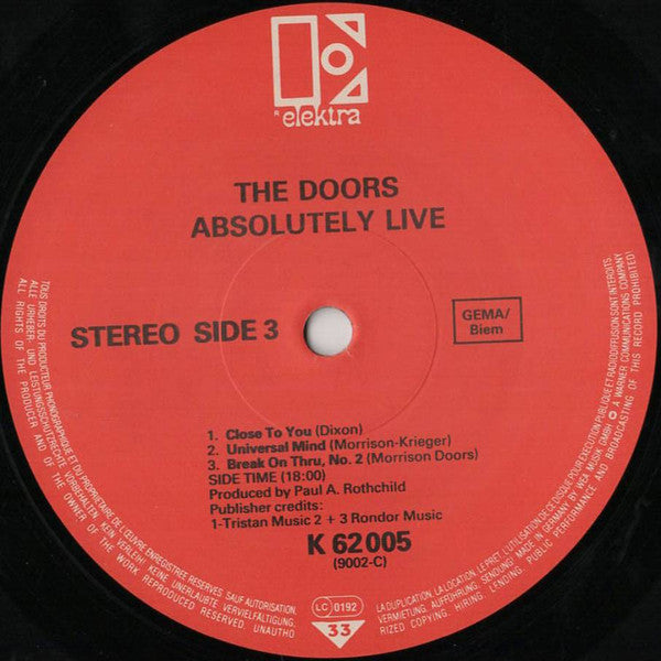 The Doors - Absolutely Live
