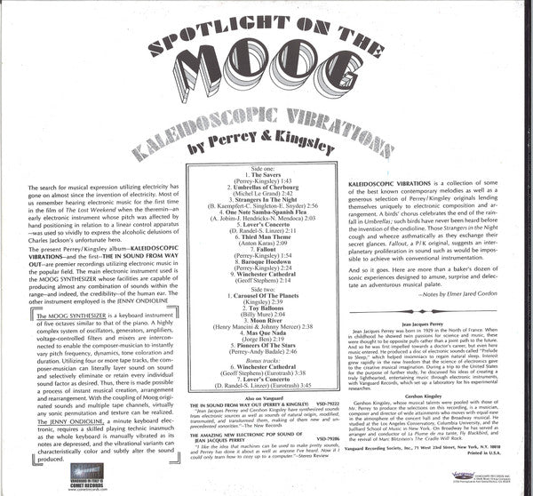 Perrey & Kingsley - Spotlight On The Moog - Kaleidoscopic Vibrations