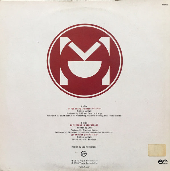 Orchestral Manoeuvres In The Dark - If You Leave