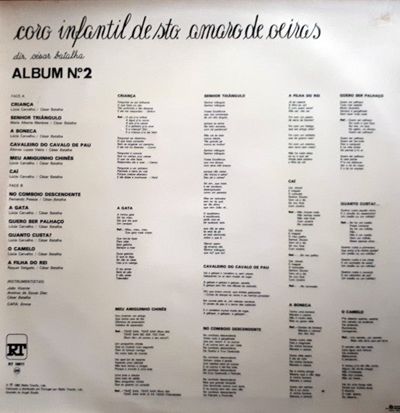 Coro Infantil De Santo Amaro De Oeiras - Album N.º 2