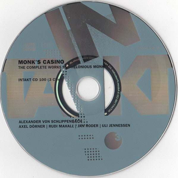 Alexander von Schlippenbach, Axel Dörner | Rudi Mahall | Jan Roder | Uli Jenneßen - Monk's Casino (The Complete Works Of Thelonious Monk)