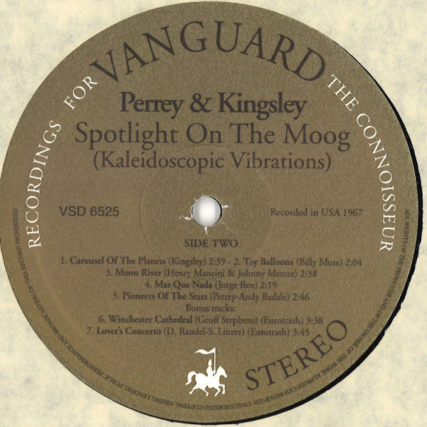 Perrey & Kingsley - Spotlight On The Moog - Kaleidoscopic Vibrations
