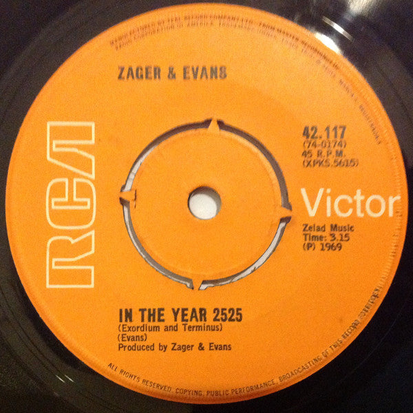 Zager & Evans - In The Year 2525