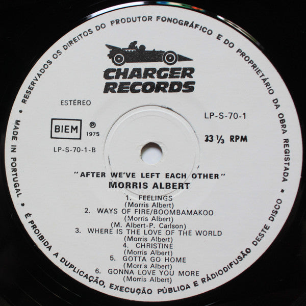 Morris Albert - After We've Left Each Other