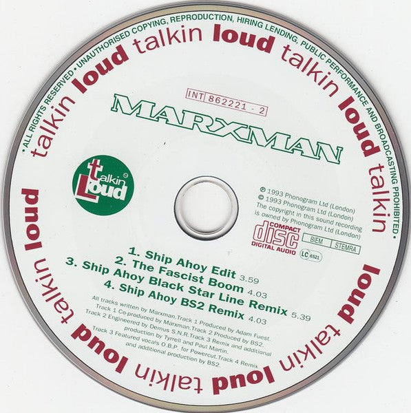 Marxman - Ship Ahoy