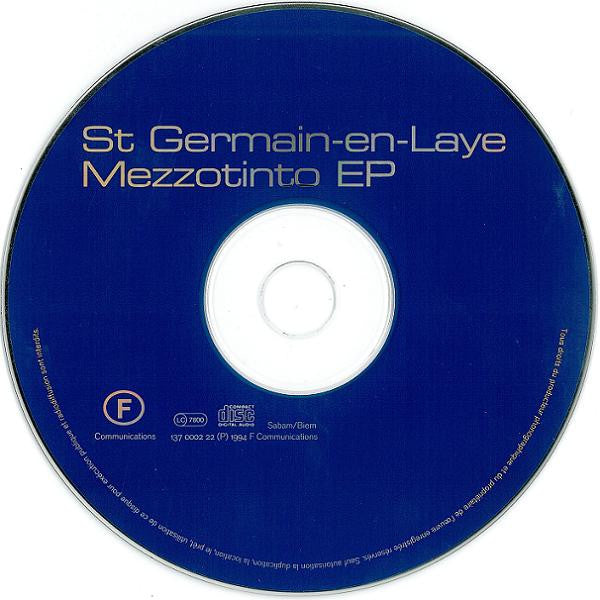 St Germain - Mezzotinto EP