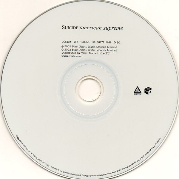 Suicide - American Supreme