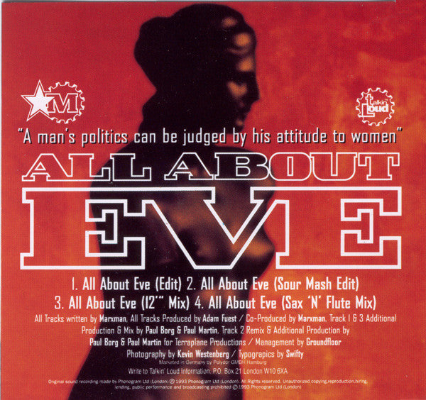 Marxman - All About Eve