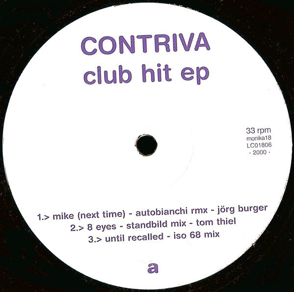 Contriva - Club Hit EP