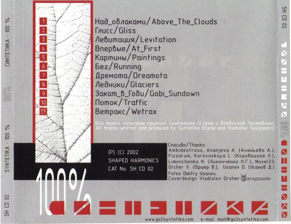 Syntetika / Syntetika - 100% Syntetika