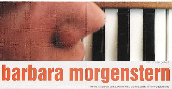 Barbara Morgenstern - Vermona ET 6-1