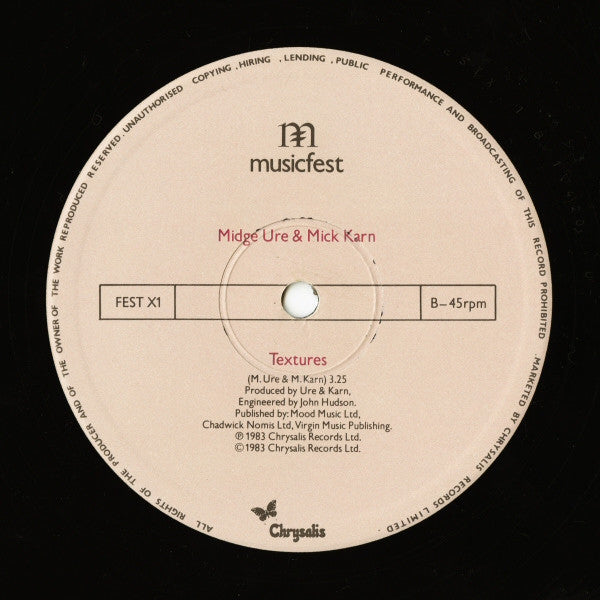 Midge Ure, Mick Karn - After A Fashion
