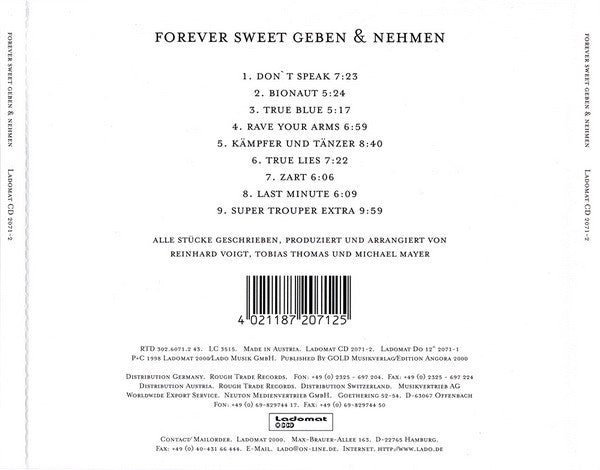 Forever Sweet - Geben & Nehmen