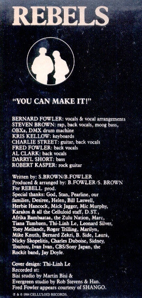 The Rebels (13) - You Can Make It