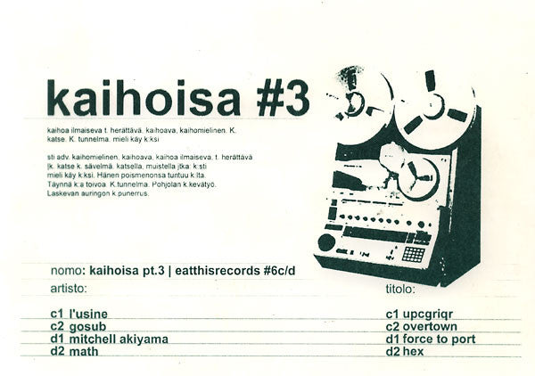 Various - Kaihoisa Pt.3