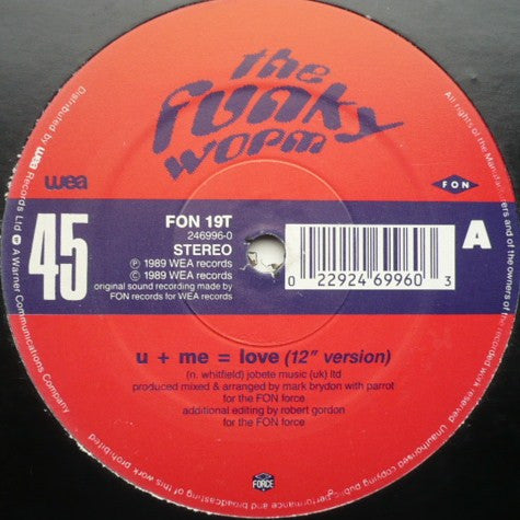 Funky Worm - U+Me=Love