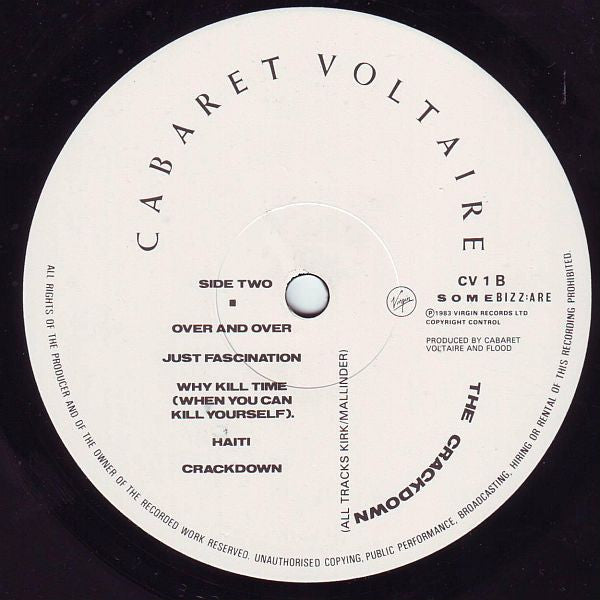 Cabaret Voltaire - The Crackdown
