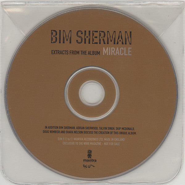 Bim Sherman - Extracts From The Album Miracle