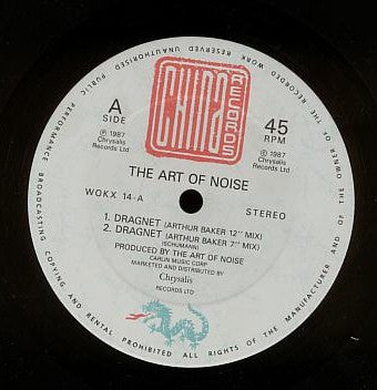 The Art Of Noise - Dragnet (Arthur Baker 12" Mix)