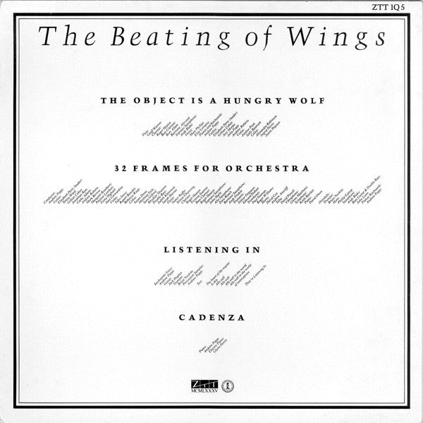 Andrew Poppy - The Beating Of Wings