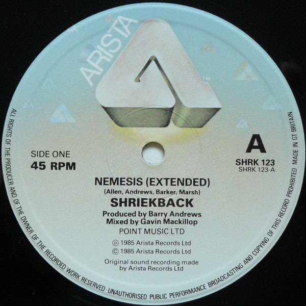 Shriekback - Nemesis (Extended)