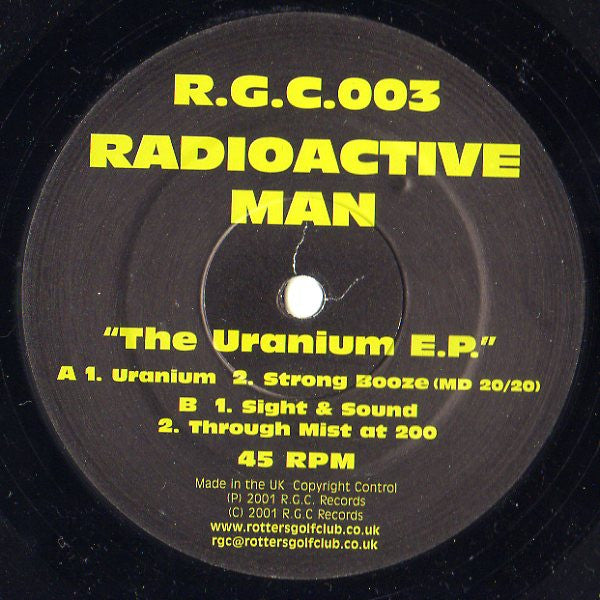 Radioactive Man - The Uranium E.P.