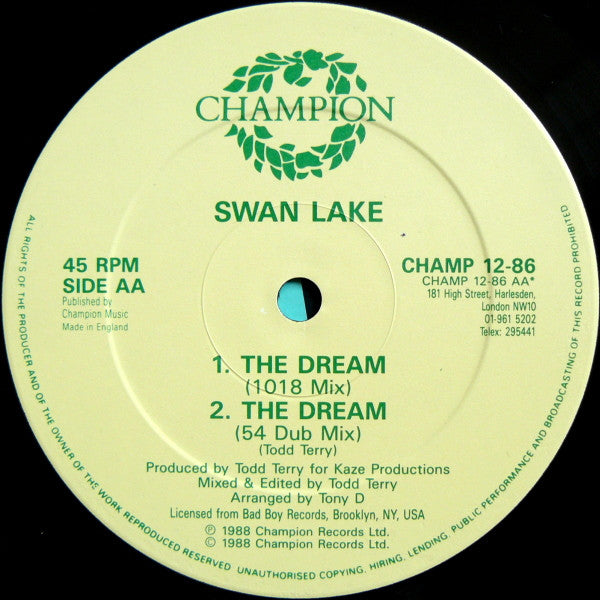 Swan Lake - In The Name Of Love / The Dream