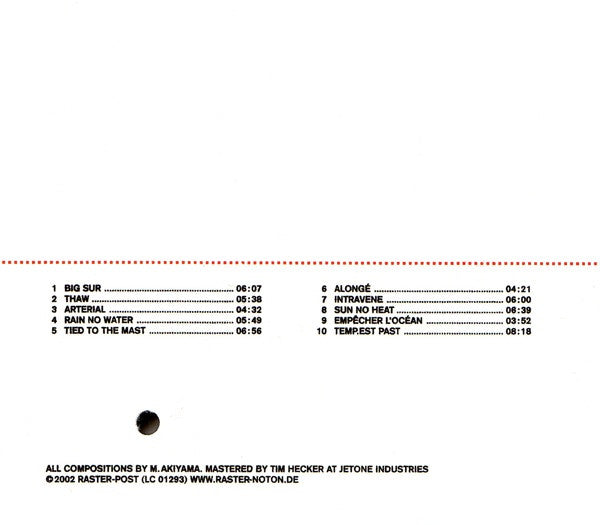Mitchell Akiyama - Temporary Music