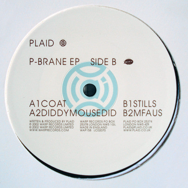 Plaid - P-brane EP
