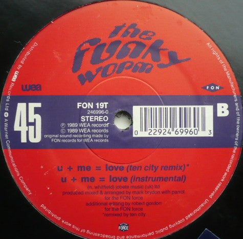 Funky Worm - U+Me=Love
