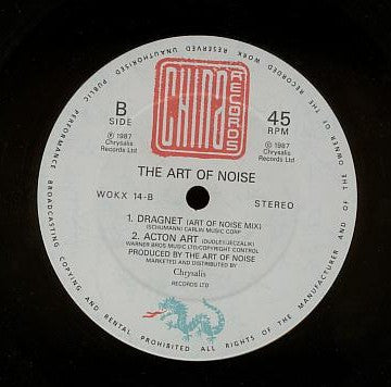 The Art Of Noise - Dragnet (Arthur Baker 12" Mix)