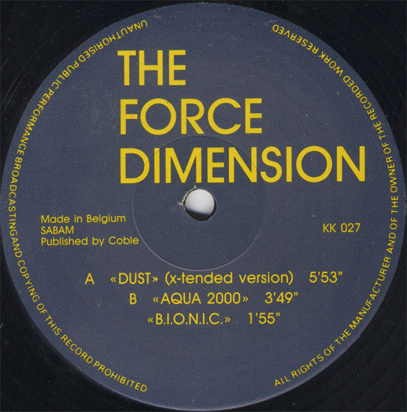 The Force Dimension - Dust