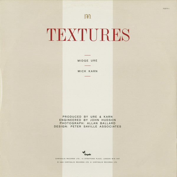 Midge Ure, Mick Karn - After A Fashion