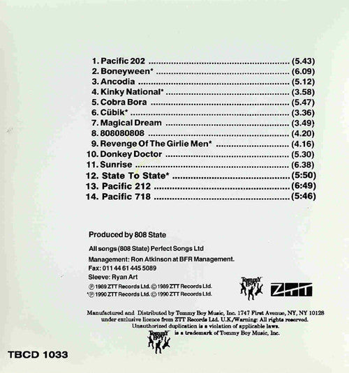 808 State - Utd. State 90